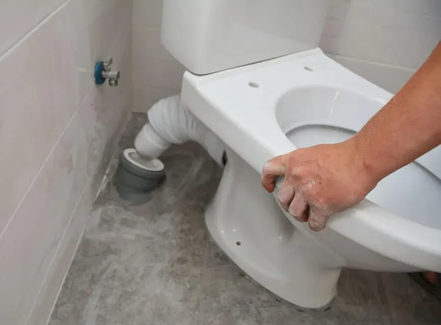 Tap and toilet repair work